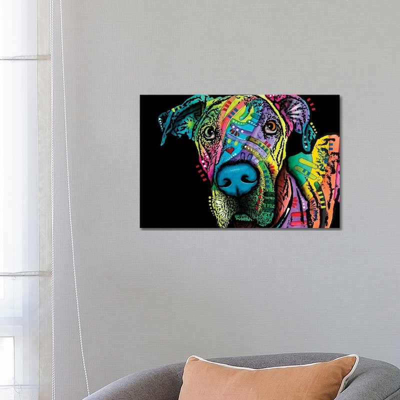 iCanvas "Indelible Dane" by Dean Russo Canvas Print - 18x26x1.5