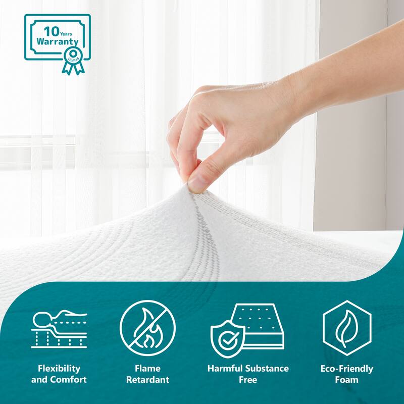 Sleeplanner 9 Inch Gel Memory Foam Mattress