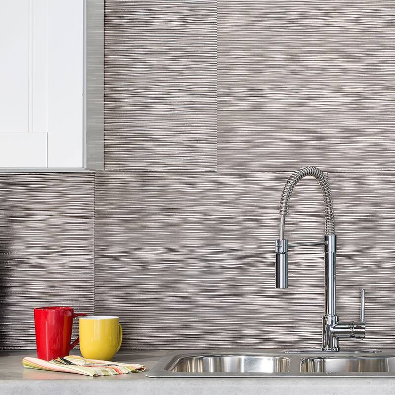 FASÄDE Ripple Decorative Vinyl Backsplash Panel