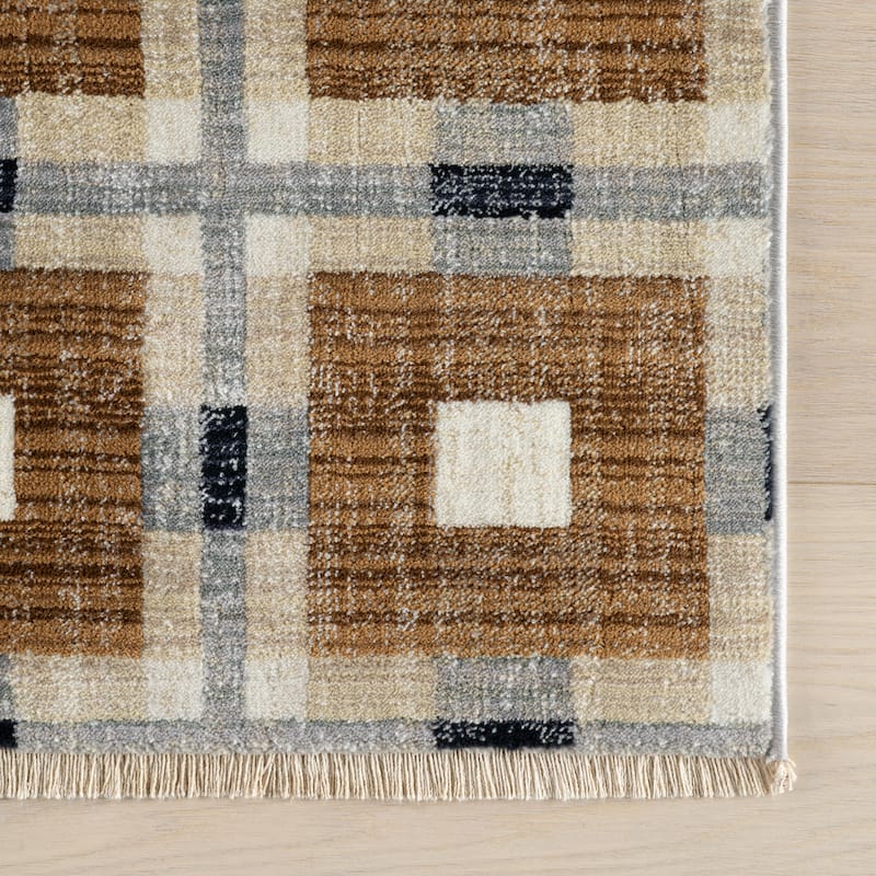 Nuloom Sorelle Modern Plaid Area Rug