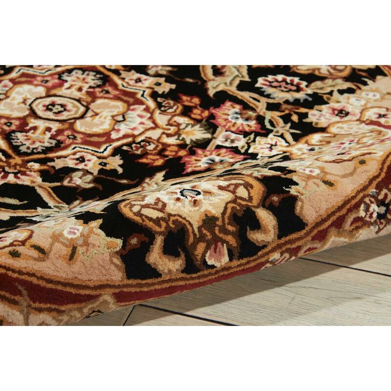 Nourison Hand-tufted Traditional Persian Wool Silk Area Rug