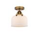 Option Brushed Brass / Matte White