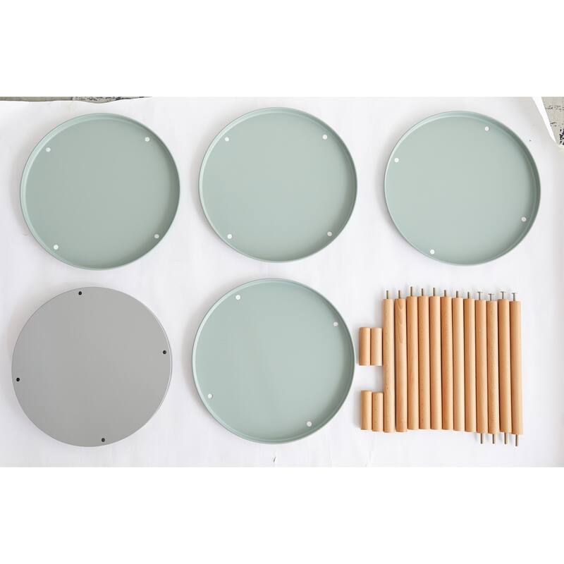 4 Tier 360 Rotating Storage Shelf