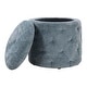 preview thumbnail 47 of 68, Erindale Round Storage Ottoman