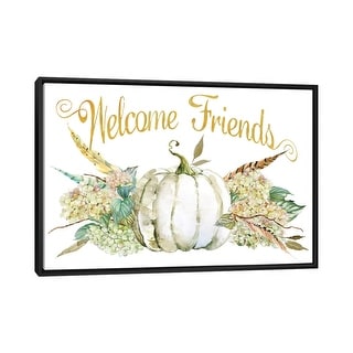 iCanvas "End Of Summer, Welcome Friends" by Carol Robinson Framed