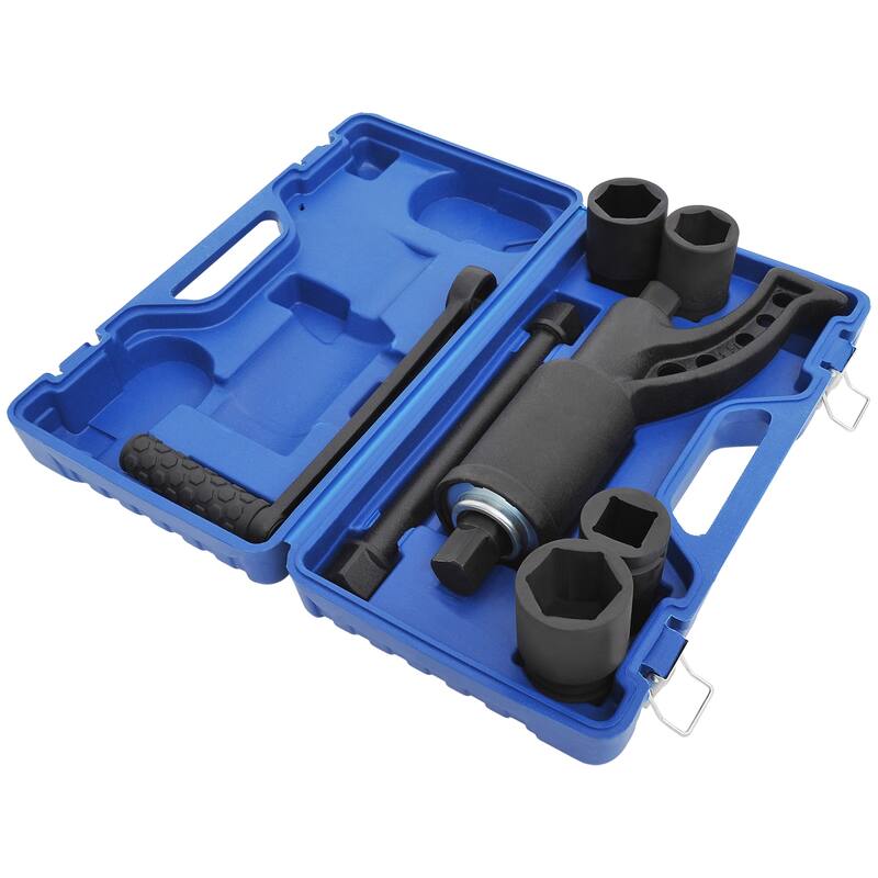 Heavy Duty Torque Multiplier Wrench Set with Carrying Case - Blue