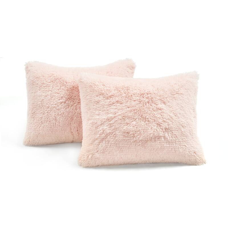 Lush Decor Emma Faux Fur Comforter Set