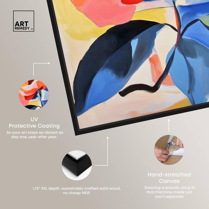 Chromatic Explosion II Canvas by Art Remedy