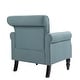 preview thumbnail 12 of 61, Mid-Century Modern Accent Chairs with Nailhead Trim