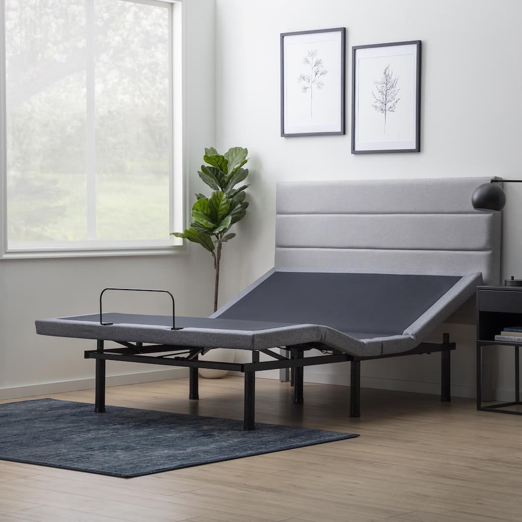 Lucid Advanced Adjustable Bed Base for Mattresses with Wireless Remote and USB Charging Ports