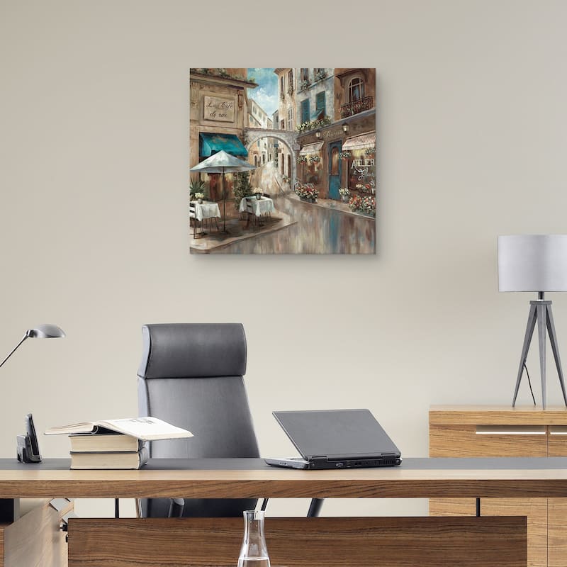 Provence Café I by Nan Canvas Art Print