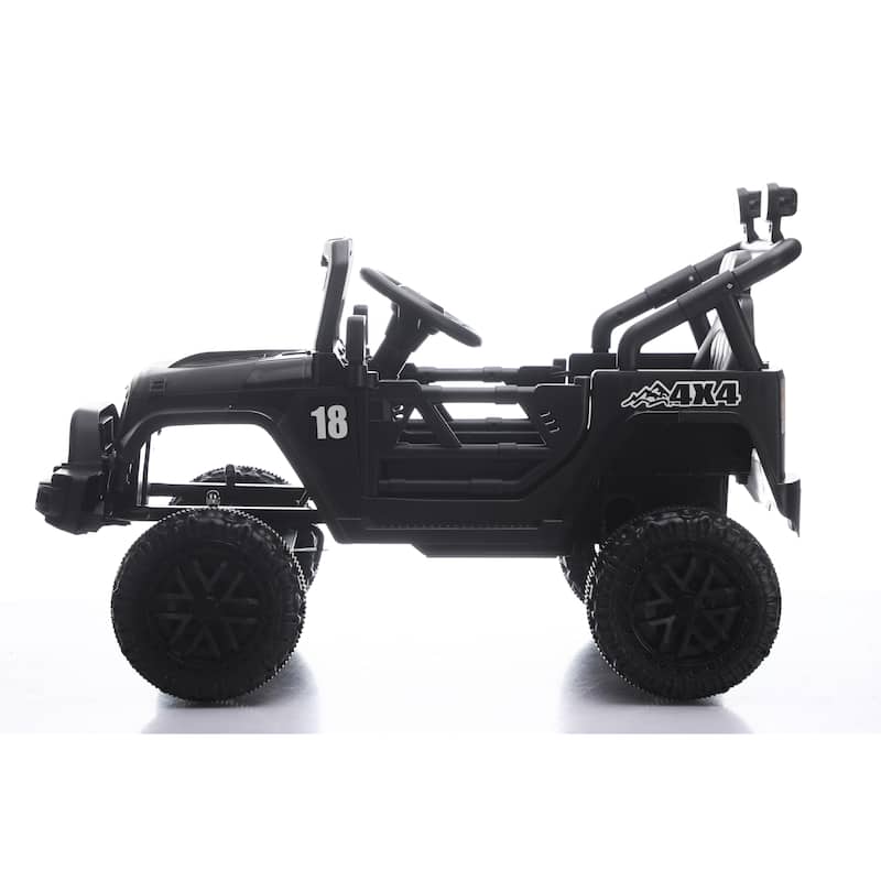Ride-On Car for Ages 3-5 - Black