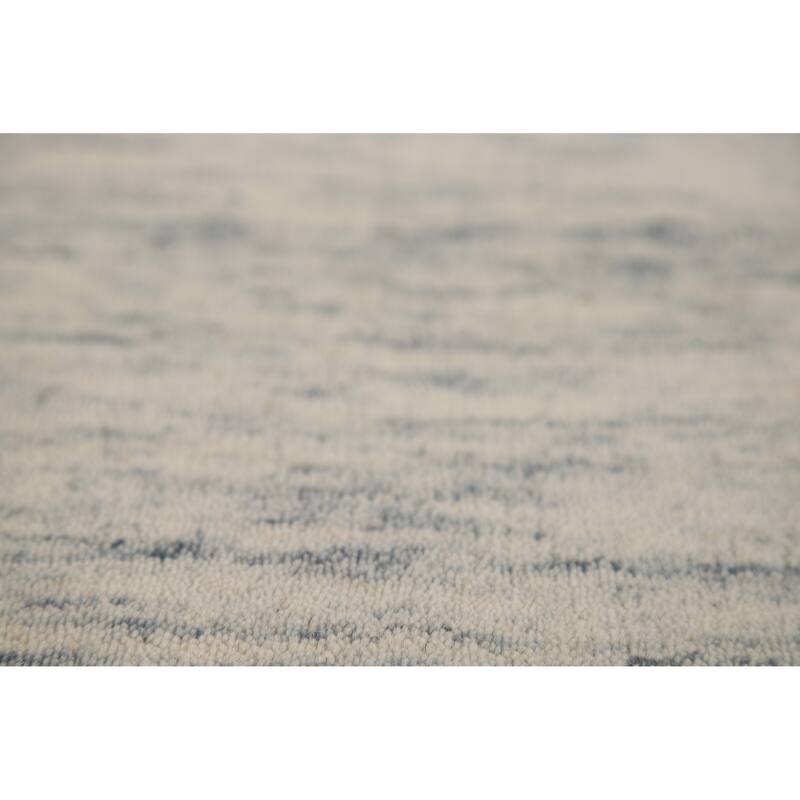 Tribal Gabbeh Oriental Area Rug Handmade Beige Modern Wool Carpet - 4'0" x 5'10"