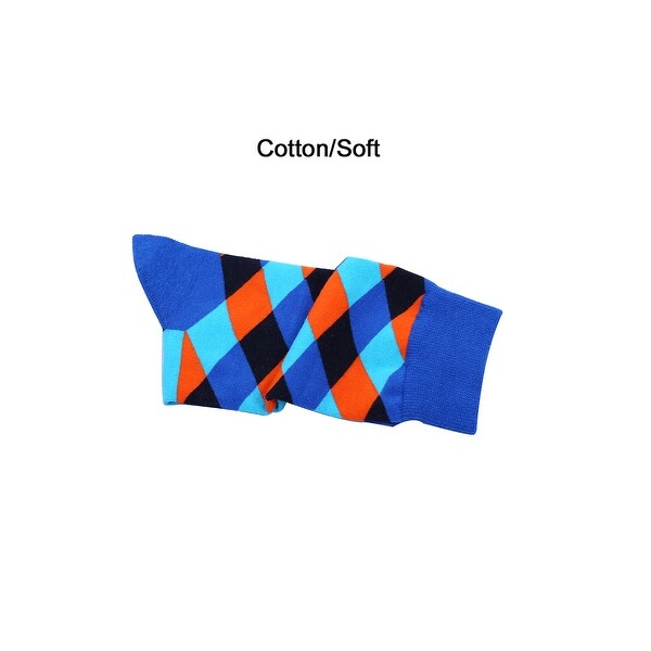 mens royal blue dress socks