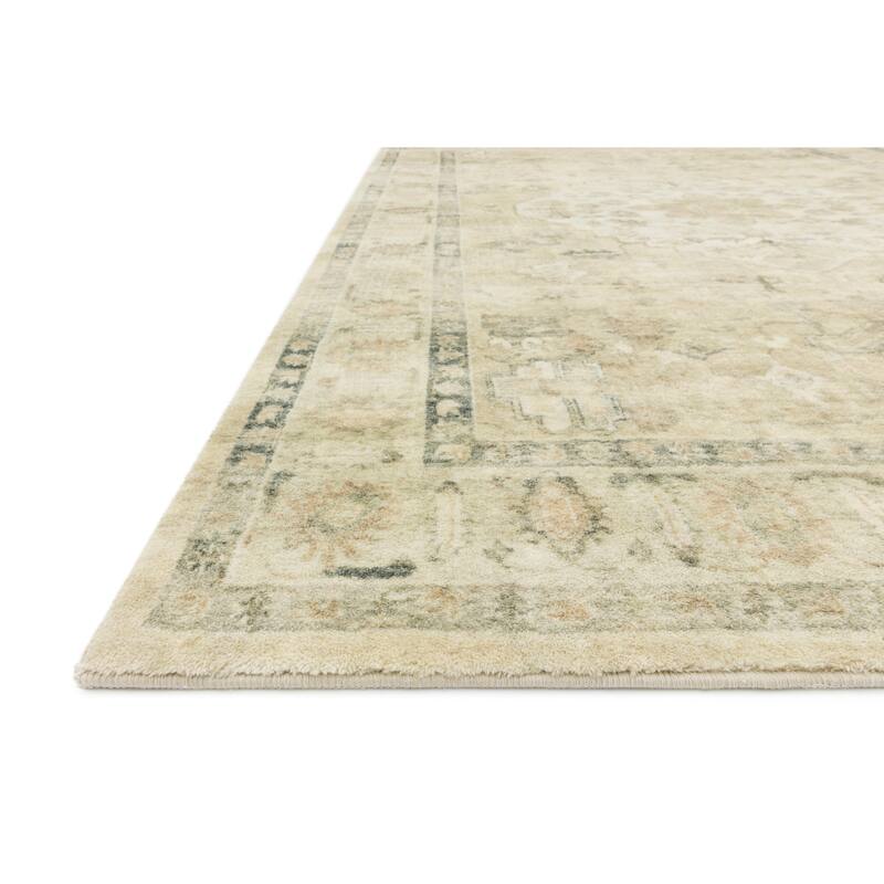 Alexander Home Juliet Ultra-Soft Distressed Persian Medallion Rug