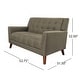 preview thumbnail 21 of 57, Candace Fabric Arm Chair and Loveseat Set by Christopher Knight Home