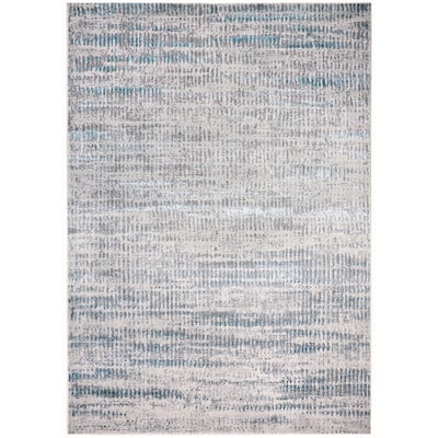 Jewel 39IXF Abstract Modern Area Rug - 2'10" x 7'10"