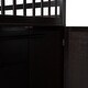 preview thumbnail 37 of 58, 3 IN 1Twin-Twin over Full L-Shaped Bunk Bed With 3 Drawers, Portable Desk and Wardrobe