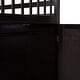 preview thumbnail 35 of 52, Twin-Twin over Full L-Shaped Bunk Bed with 3 Drawers, Portable Desk, Wardrobe, Guardrails & Solid Pine Frame, Grey