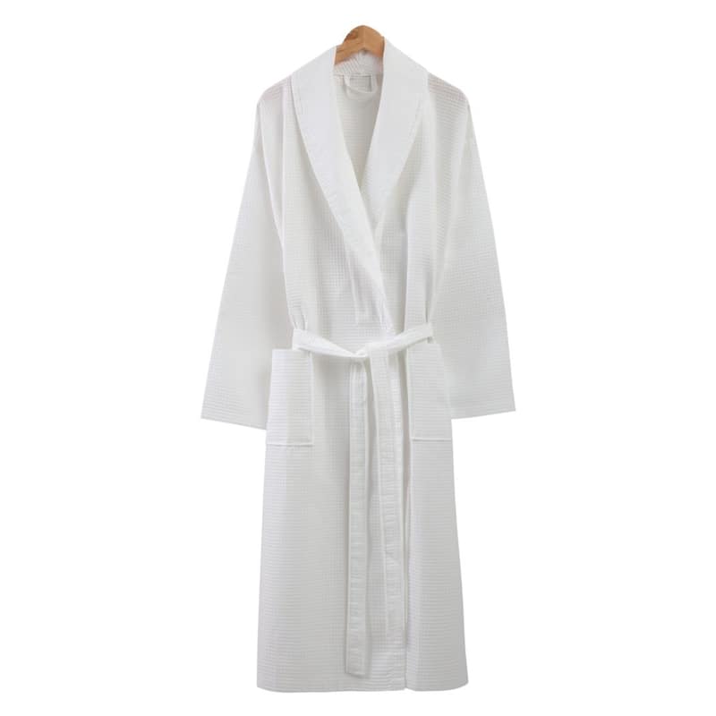 Ozan Premium Home Waffle Collection 100% Turkish Cotton Unisex Bathrobes