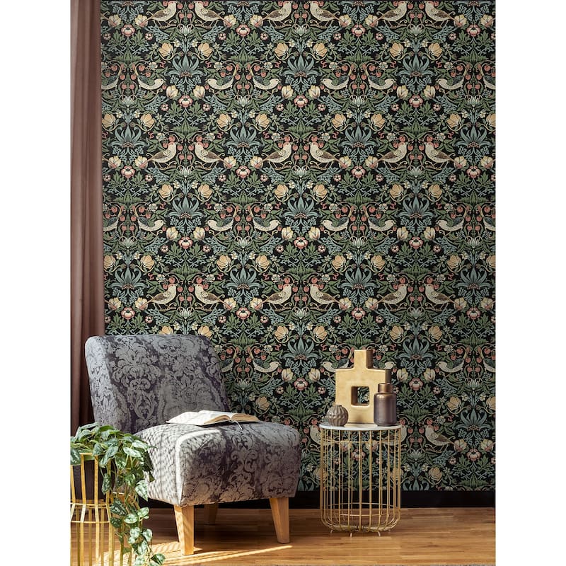 NextWall Aves Garden Peel and Stick Wallpaper