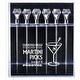 preview thumbnail 3 of 3, Prodyne GS-7-A Set Of 6 Clear Diamond Head Martini Picks