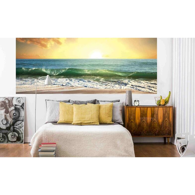 Dimex Sea Sunset Wall Mural - 59in x 147.6in x 0.025in