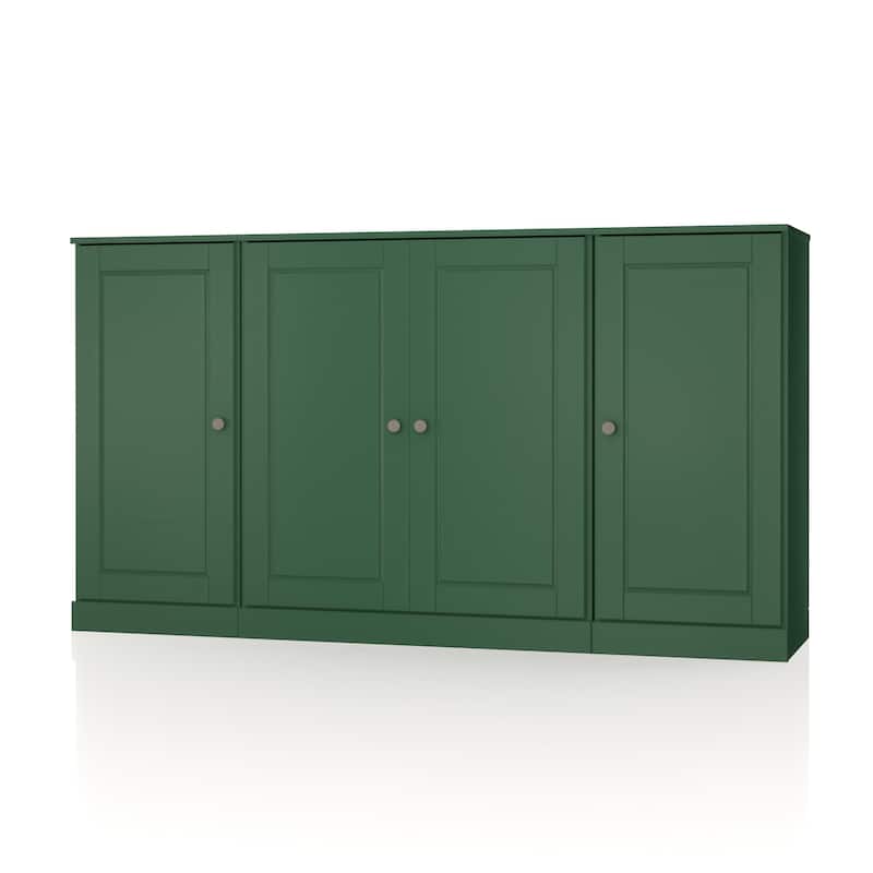 Palace Imports 100% Solid Wood 65" Sideboard with Solid Doors, 2-Drawers and Adjustable Shelves
