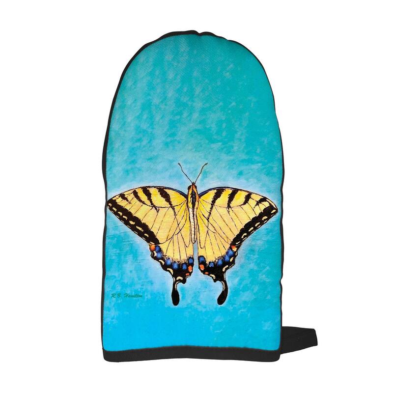 Spreadwing Tiger Swallowtail Oven Mitt - 9x9
