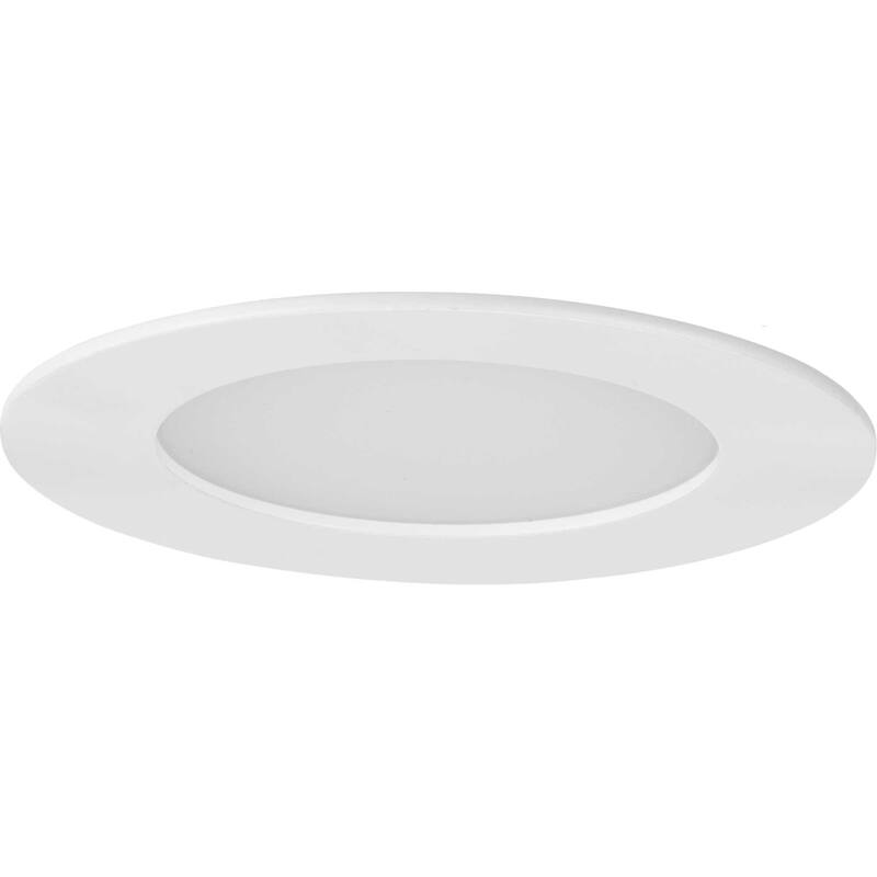 Progress Lighting P807000-30 Everlume 4" Wide LED Flush Mount Ceiling - Satin White