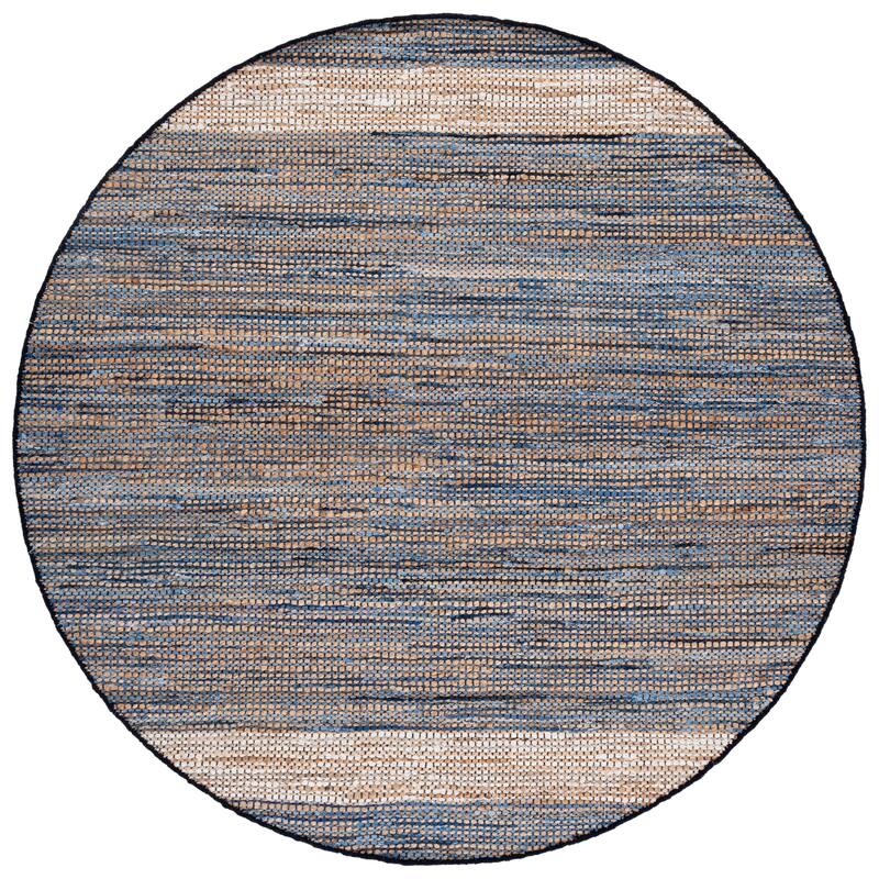 SAFAVIEH Handmade Cape Matsje Cod Denim & Jute Rug