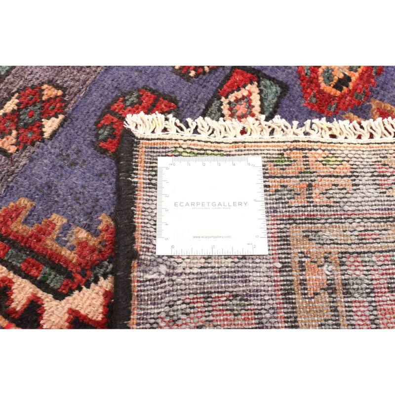 ECARPETGALLERY Hand-knotted Andelz Red Wool Rug - 4'1 x 7'5