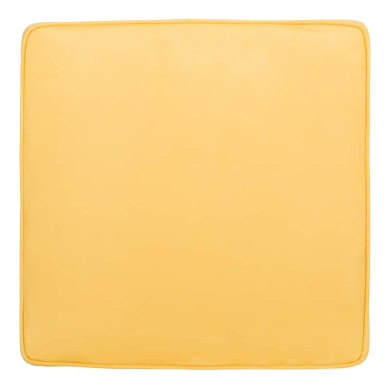SAFAVIEH Dante X-Bench Yellow Ottoman