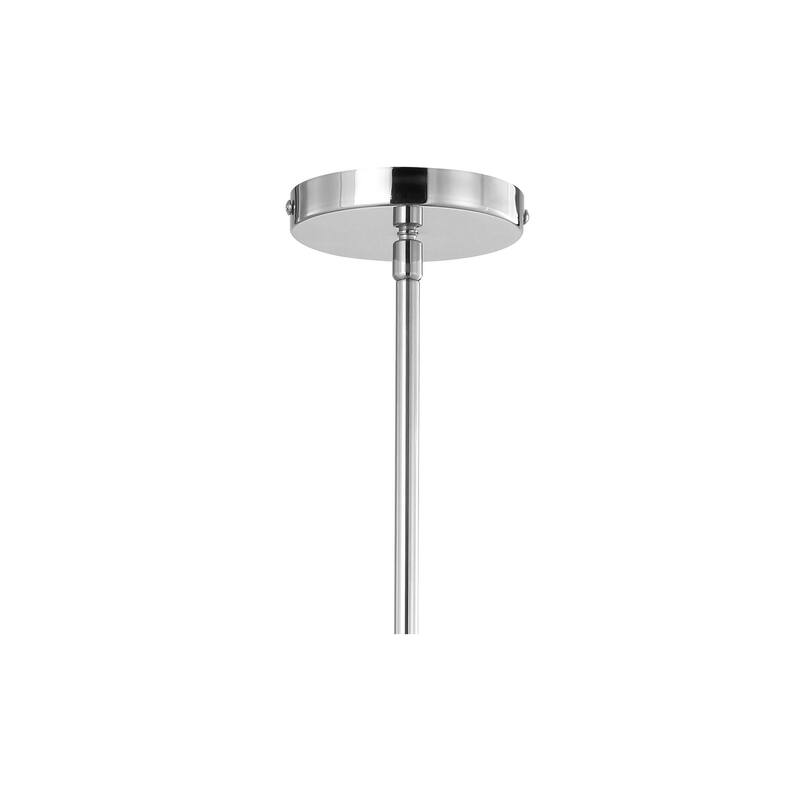 Deere Adjustable Iron/Glass Vintage LED Dome Pendant, by JONATHAN Y