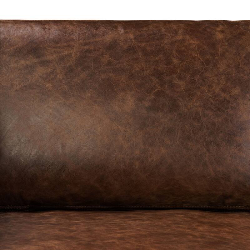 Poly & Bark Helston 89" Genuine Leather Sofa