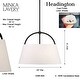 preview thumbnail 4 of 9, Minka Lavery 5396 Headington 4 Light 24" Wide Chandelier