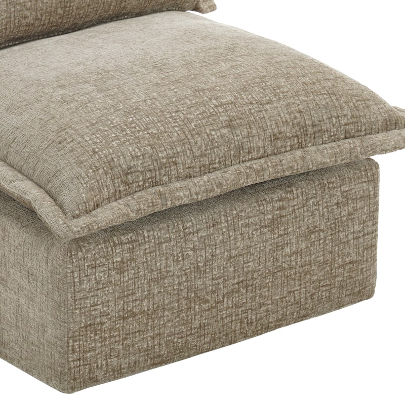 Comfy Cloud Chenille Upholstered Modular Sectional Sofa