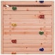 preview thumbnail 10 of 21, vidaXL Swing Set Outdoor Backyard Wooden Playground Equipment for Kids Age 3-8