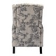 preview thumbnail 33 of 88, Damaris Comfy Recliner for Bedroom Set of 2 with wingback by HULALA HOME