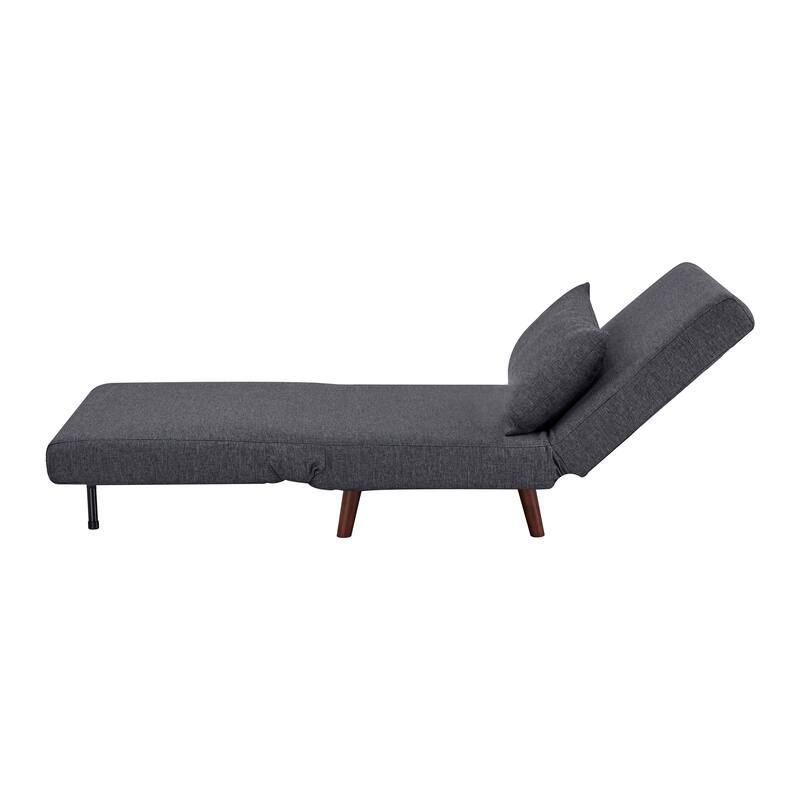 Tustin Upholstered Convertible Lounge/ Sleeper Chair