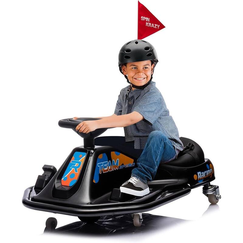24V Ride On Drifting Go Kart - Black