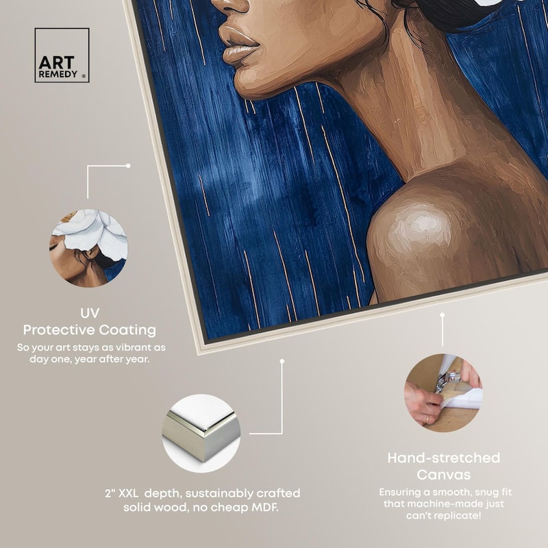 Floral Goddess II Canvas by Art Remedy