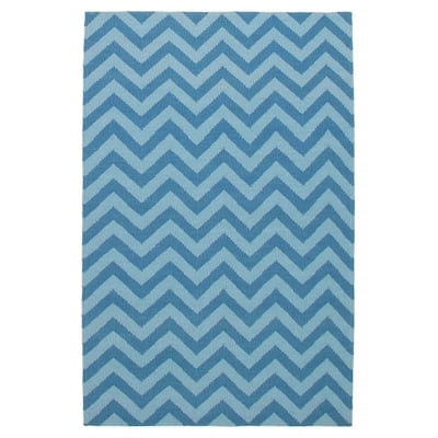 Ankara Blue Kilim 5'0" x 7'11" - 5'0 x 7'11