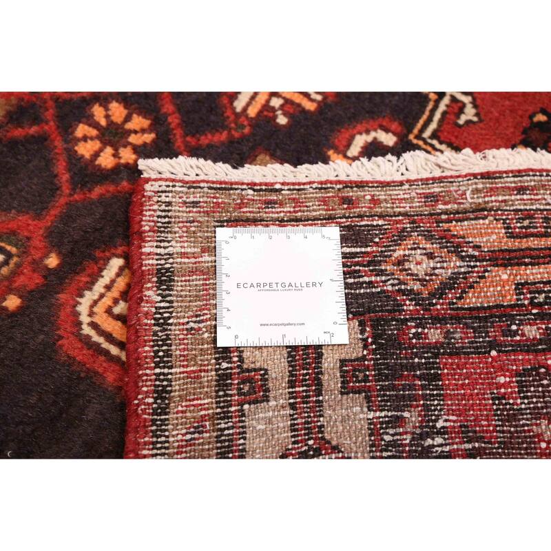 ECARPETGALLERY Hand-knotted Andelz Red Wool Rug - 3'3 x 5'3