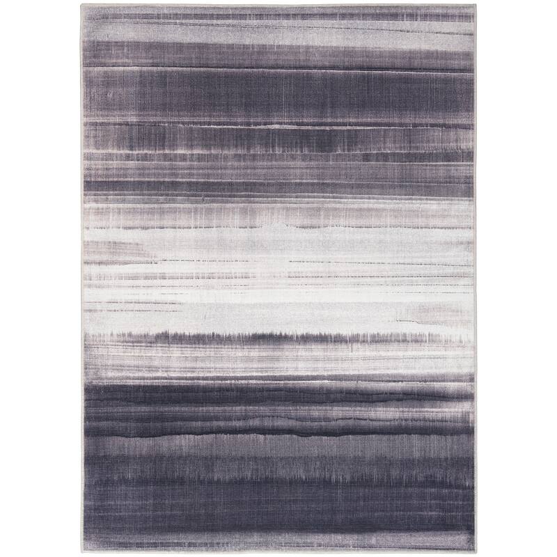 Calvin Klein Launder Indoor Abstract Area Rug - 3' 11" x 5' 11" - Blue/Navy - Rectangle