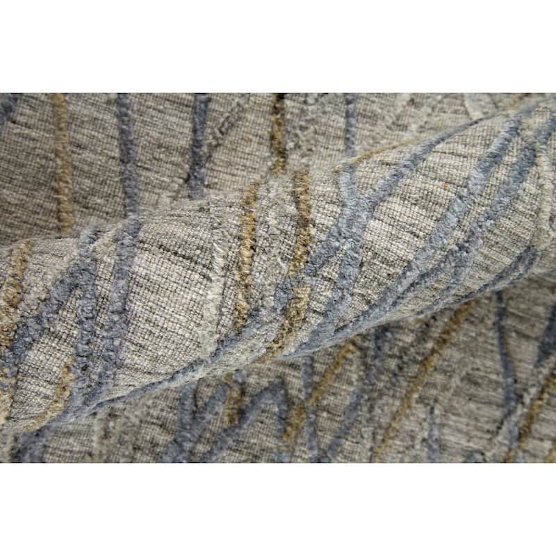 Grand Bazaar Huntley Hand Woven Abstract Modern Area Rug