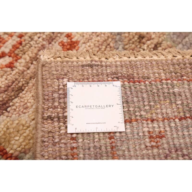 ECARPETGALLERY Hand-knotted Jules Serapi Brown Wool Rug - 7'10 x 9'9