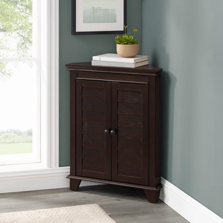 Crosley Lydia Corner Storage Cabinet - 22 "W x	12 "D x 28.88 "H