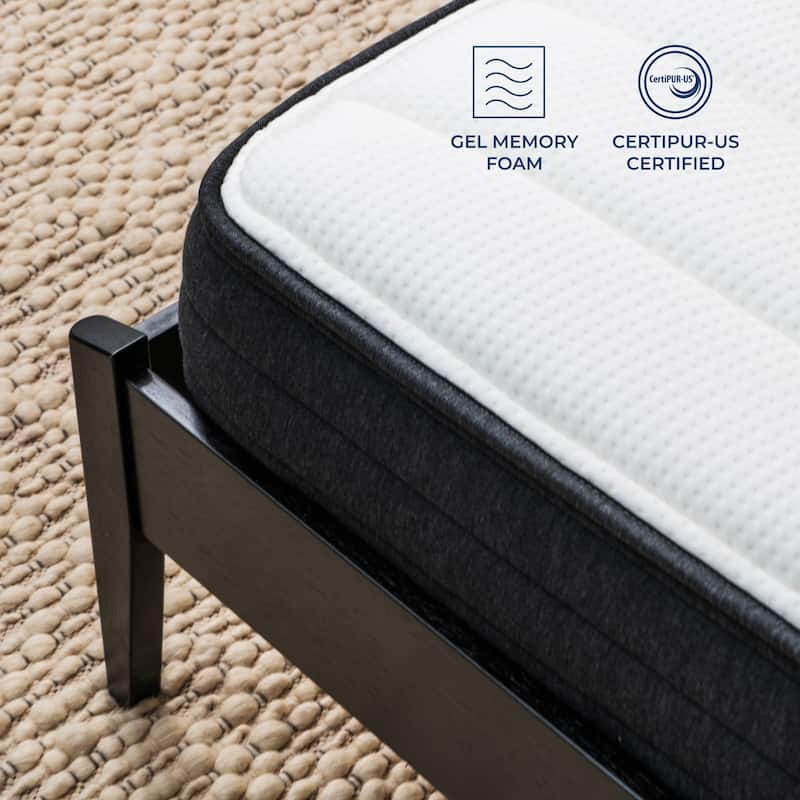 Brooklyn Bedding Select 8" Gel Memory Foam Hybrid Mattress