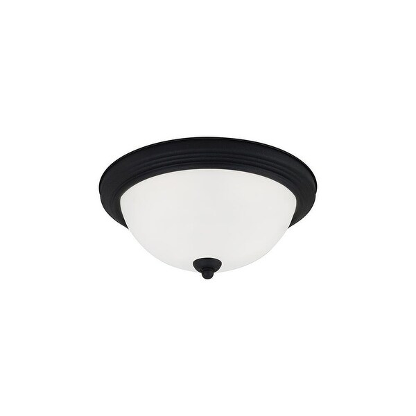 Sea Gull Lighting 77064S-839 Ceiling Flush Mount Round LED Blacksmith - blacksmith finish